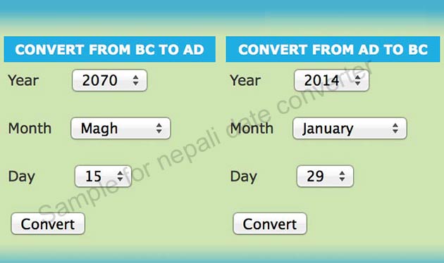 Julian Date Conversion Charts